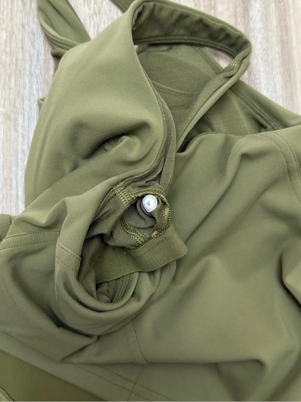 Lululemon Instill Tank Top Size 4 in Bronze Green